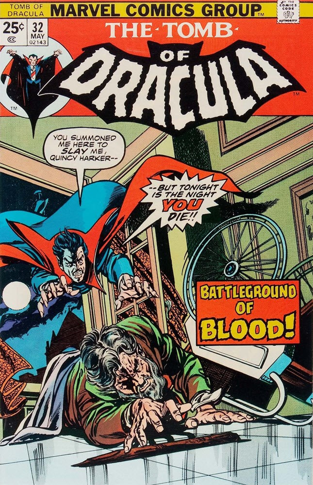 TOMB OF DRACULA (1972 Series) #32 (6.0)