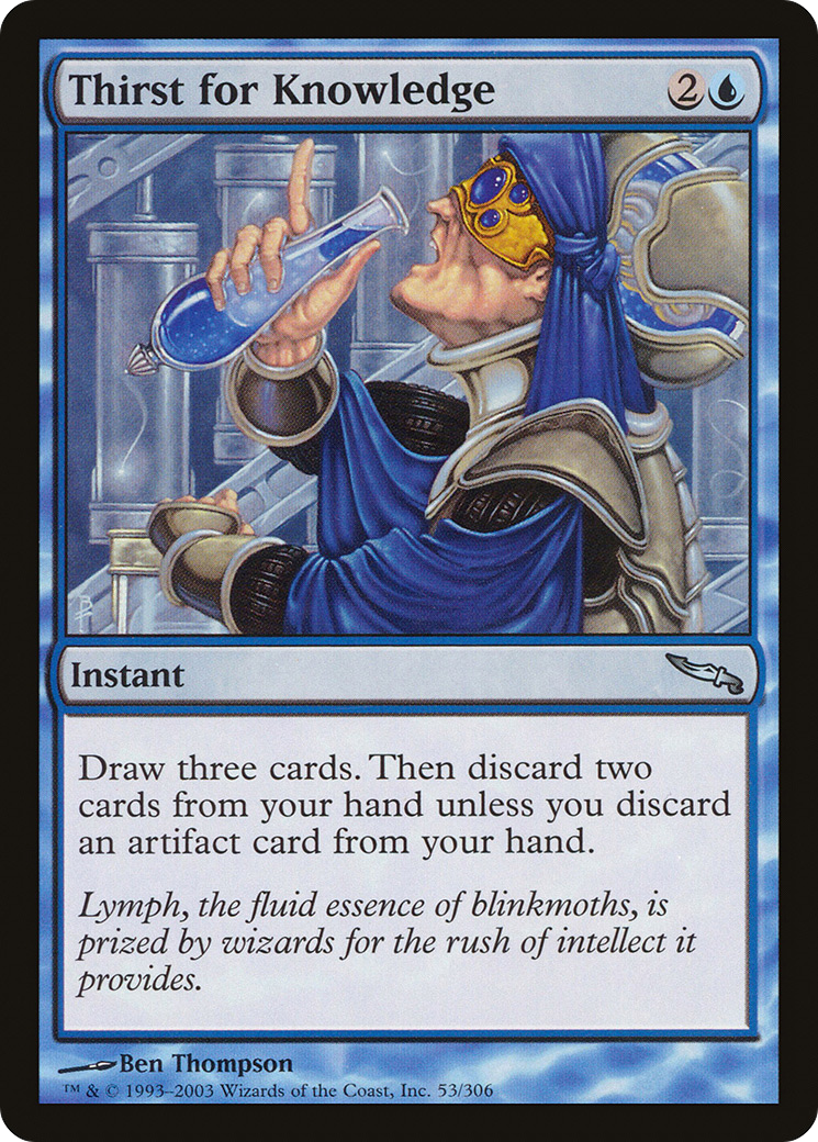 Thirst for Knowledge (MRD-U-FOIL) - Light Play