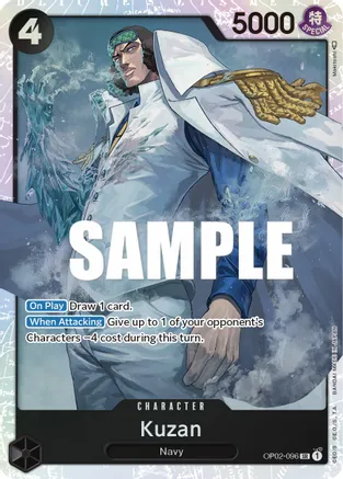 Kuzan (OP02-096 SR)