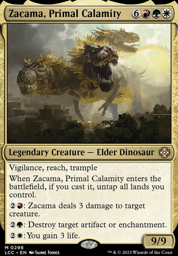 Zacama, Primal Calamity [#0296 Reprint] (LCC-R)