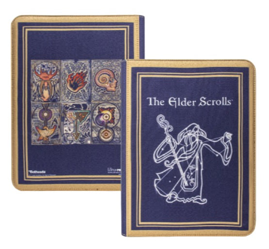 Ultra-PRO: 9-Pocket Zippered PRO-Binder - The Elder Scrolls: Mages Guild
