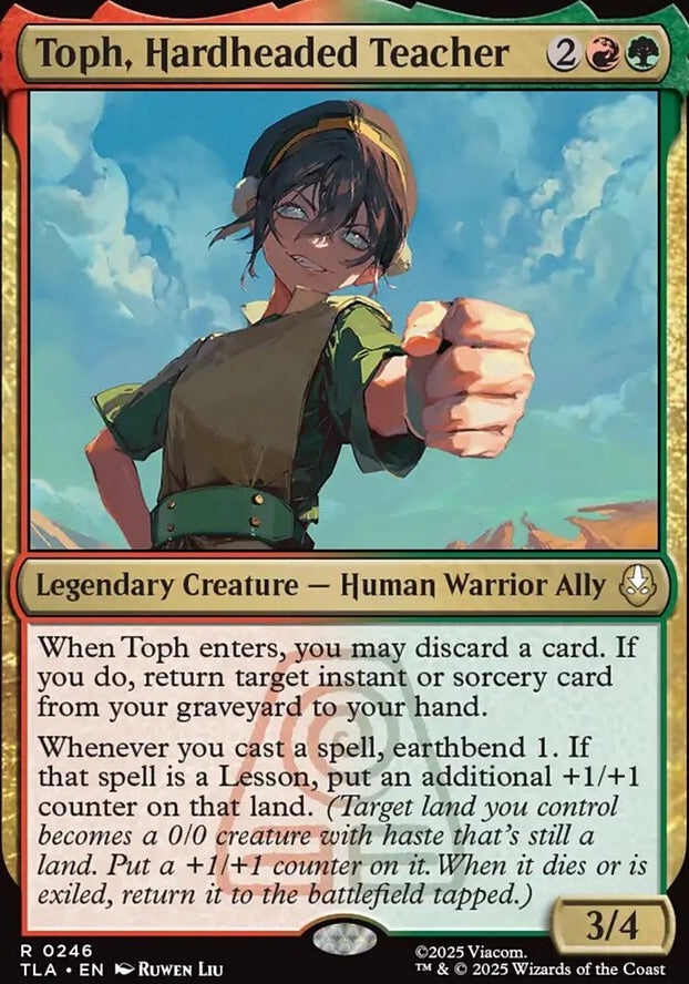 Toph, Hardheaded Teacher [ #0246 ] (TLA-R)