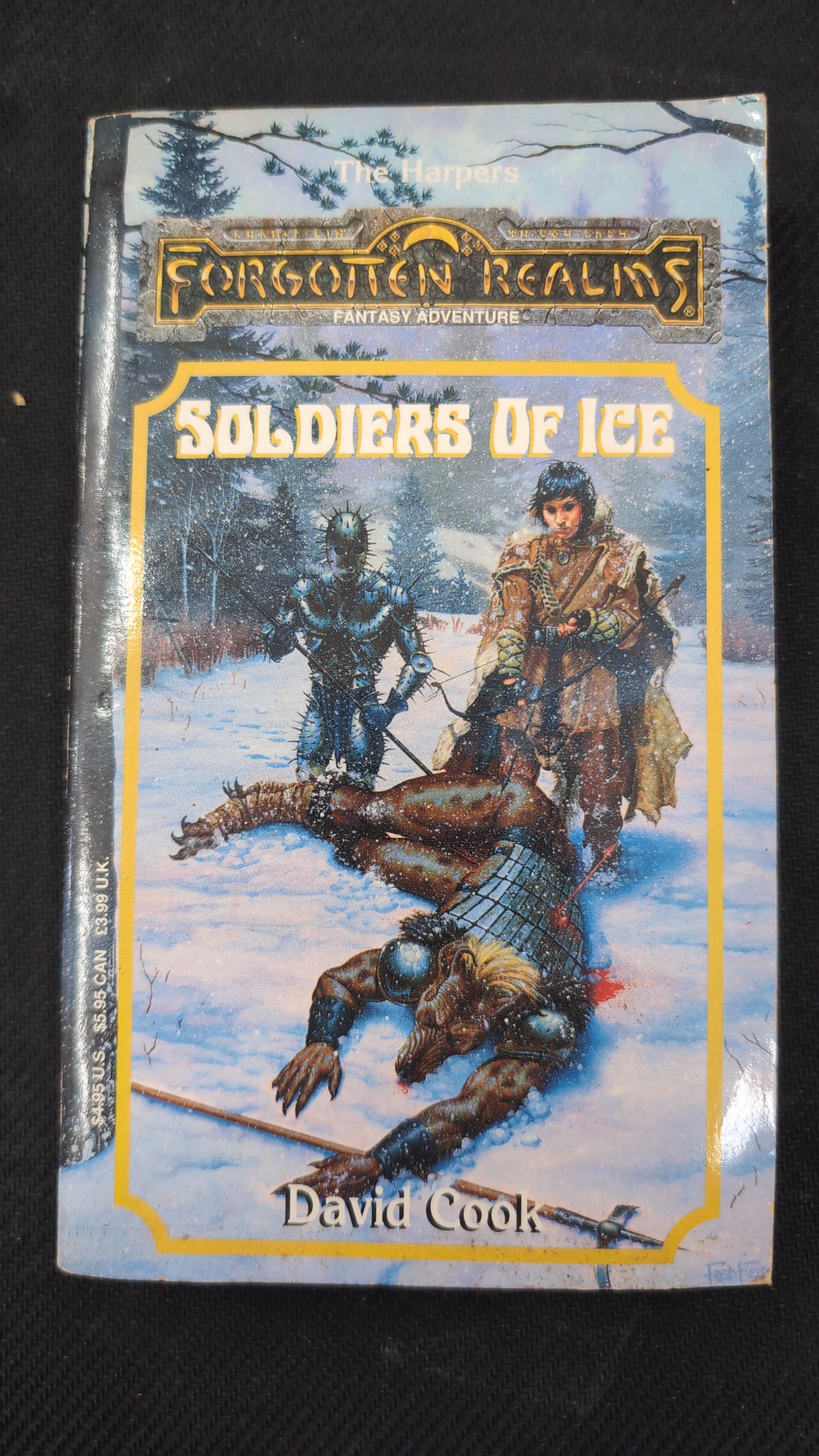 Forgotten Realms: Soldiers of Ice - The Harpers [ Paperback ] (USED)