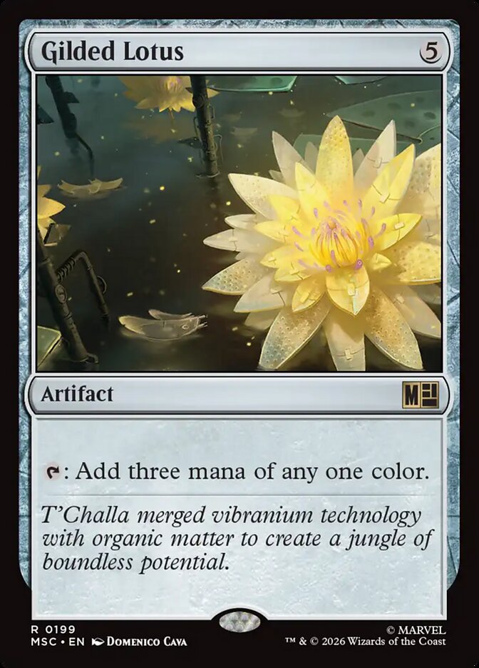 Gilded Lotus [ #0199 Surge Foil ] (MSC-R)