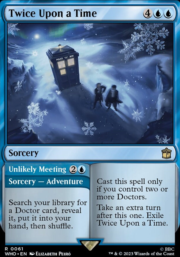 Twice Upon a Time // Unlikely Meeting [#0061 New Cards] (WHO-R)