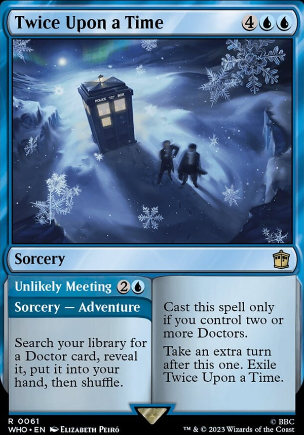 Twice Upon a Time // Unlikely Meeting [#0061 New Cards] (WHO-R)