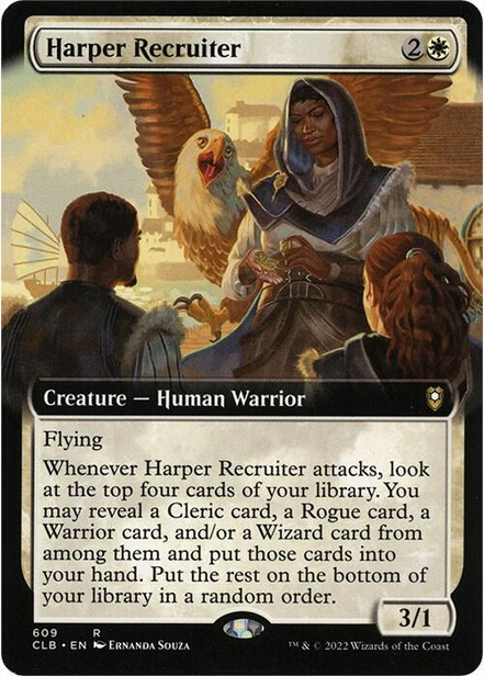 Harper Recruiter [#609 Extended Art] (CLB-R)