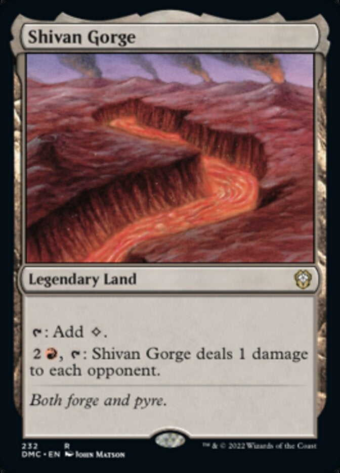 Shivan Gorge [#232] (DMC-R)