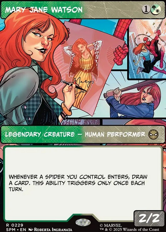 Mary Jane Watson [ #0229 Borderless ] (SPM-R)
