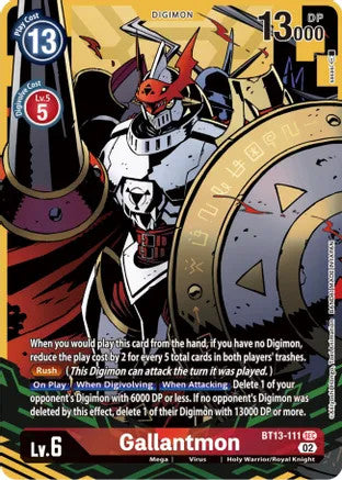 Gallantmon (Alternate Art) - Versus Royal Knights (BT13)