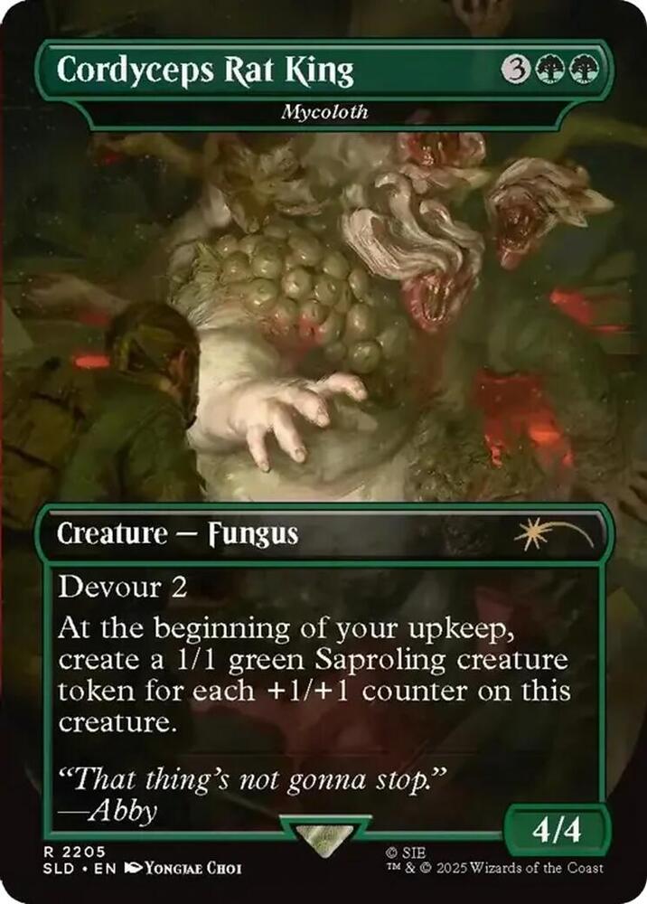 Cordyceps Rat King [#2205] (SLD-R-FOIL)