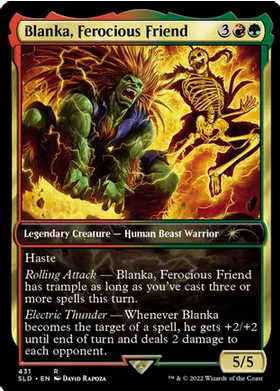 Blanka, Ferocious Friend [#431] (SLD-R)