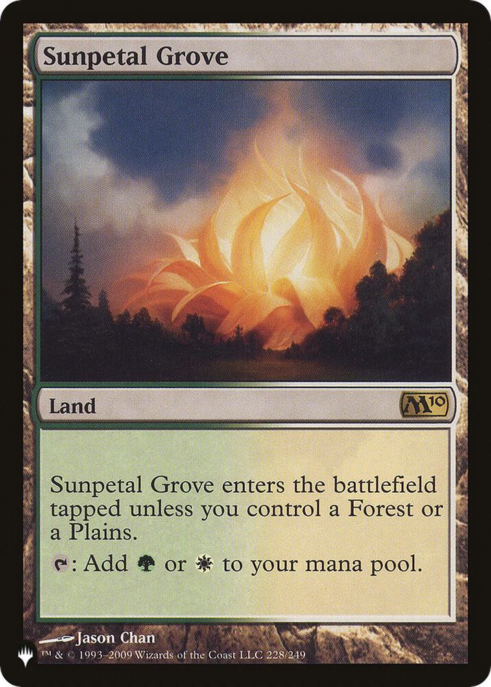 Sunpetal Grove (M10-R-LIST)