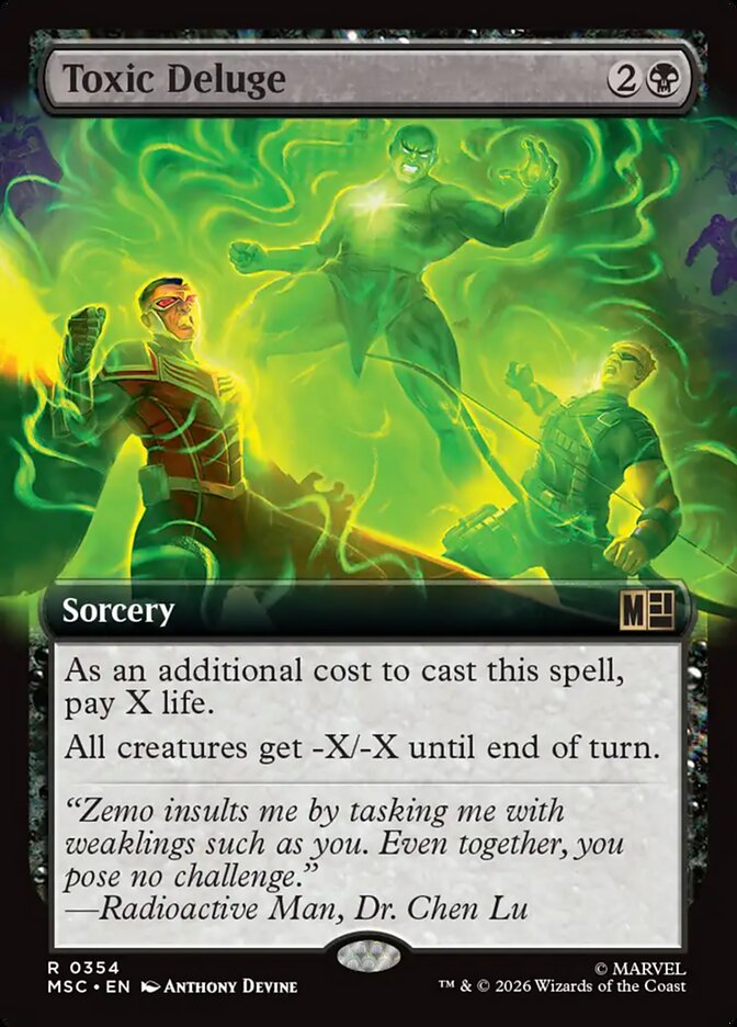 Toxic Deluge [ #0354 Borderless ] (MSC-R)