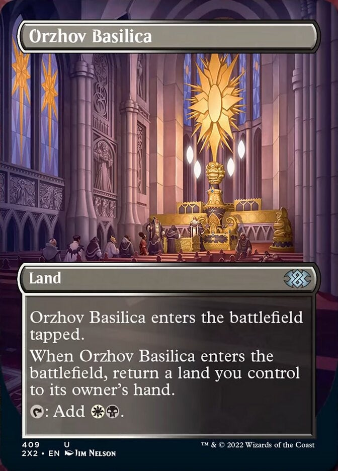 Orzhov Basilica [#409 Alternate-Art Borderless] (2X2-U)