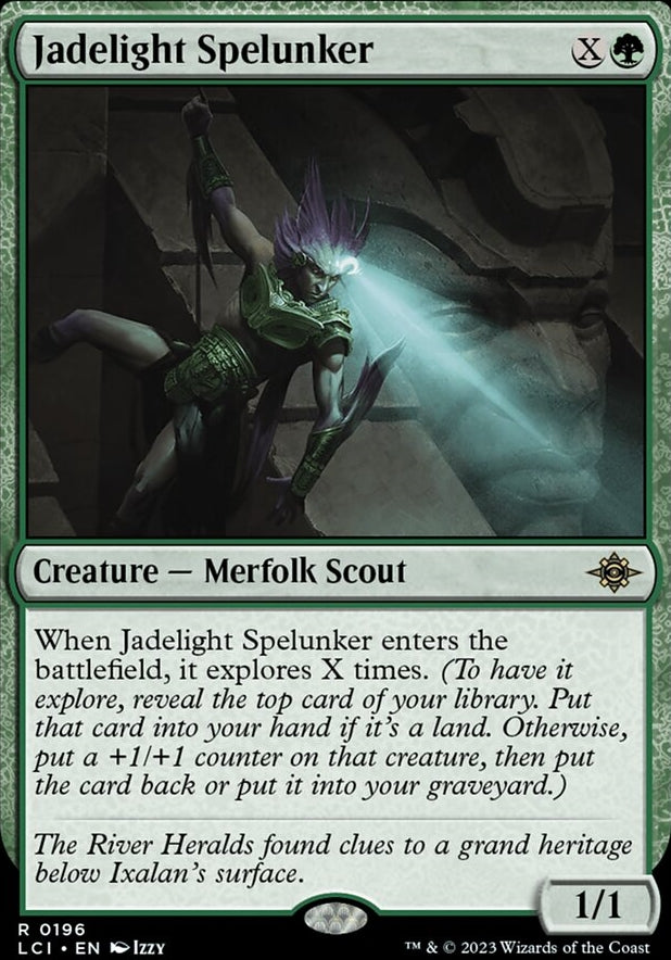 Jadelight Spelunker [#0196] (LCI-R)