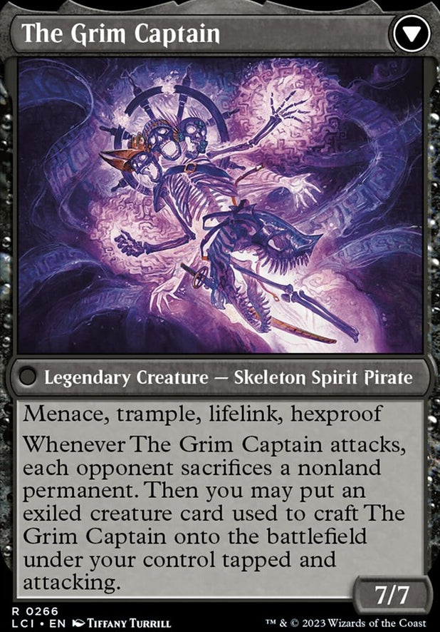 Throne of the Grim Captain // The Grim Captain [#0266] (LCI-R)