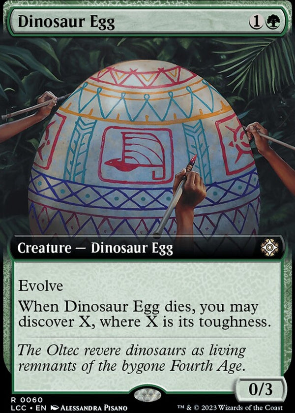 Dinosaur Egg [#0060 Extended Art] (LCC-R)