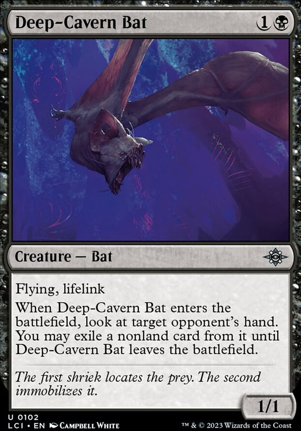 Deep-Cavern Bat [#0102] (LCI-U)