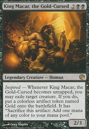 King Macar, the Gold-Cursed (JOU-R-FOIL)