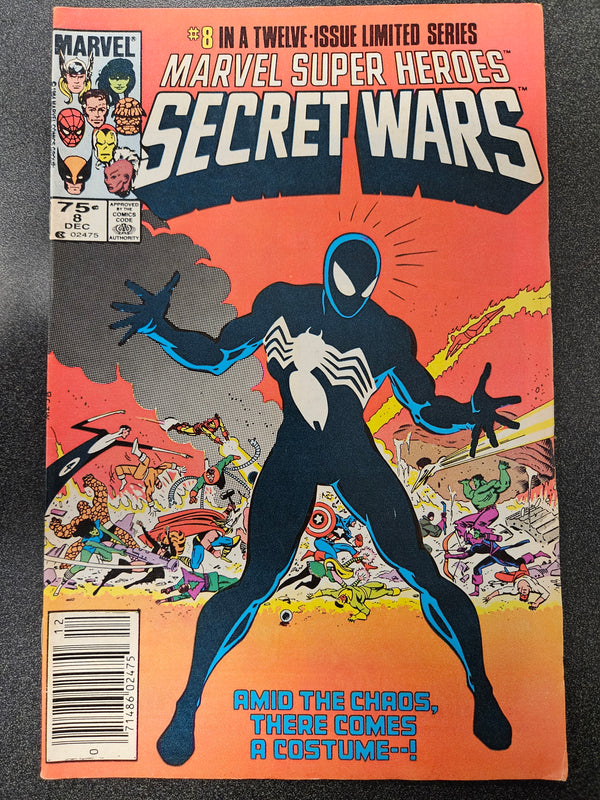 Marvel Super-Heroess: Secret Wars (1984 Series) #8 (6.0) Origin of Black Symbiote