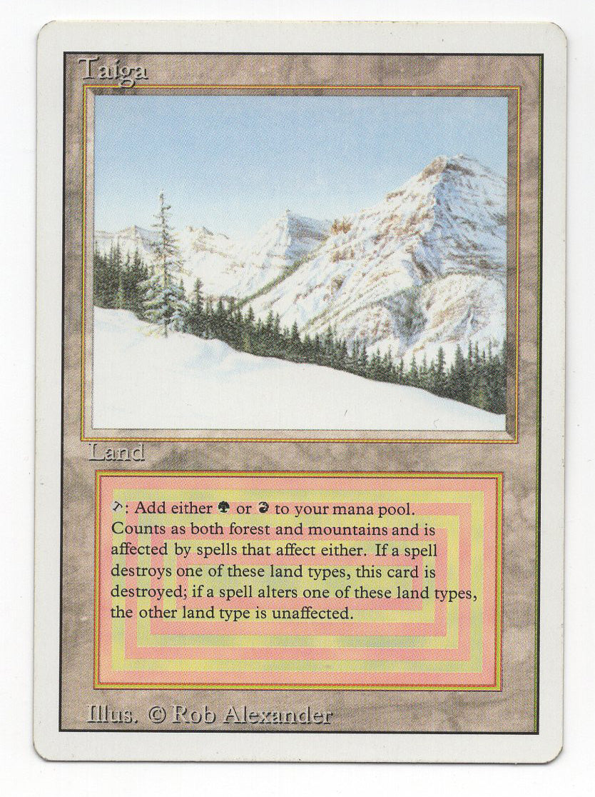 Taiga (3ED-R) Light Play