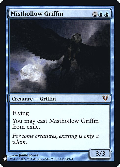 Misthollow Griffin [Mystery Booster Retail Foils #026] (AVR-R-FOIL)