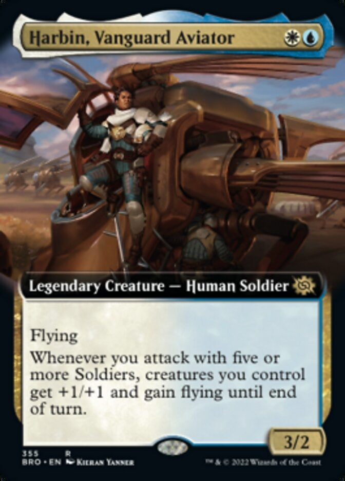Harbin, Vanguard Aviator [#355 Extended Art] (BRO-R)