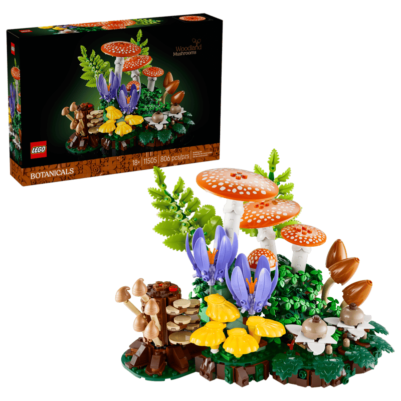 Lego: Botanicals - Woodland Mushrooms (11505)