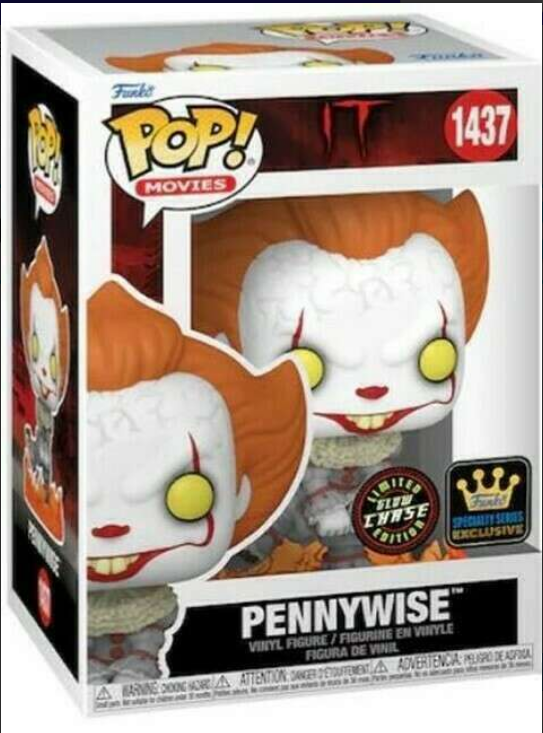 POP Figure: Horror #1437 - IT 2017 - Pennywise (Dancing) (Specialty) (Glow Chase)