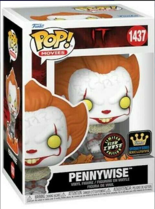 POP Figure: Horror IT 2017 #1437  - Pennywise (Dancing) (Specialty) (Glow Chase)