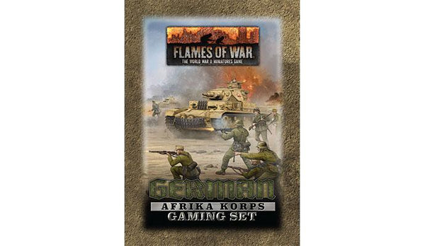 Flames of War: WWII: German (TD051) - Afrika Korps Gaming Set