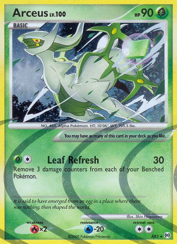 Arceus (AR2) - Damaged Holofoil