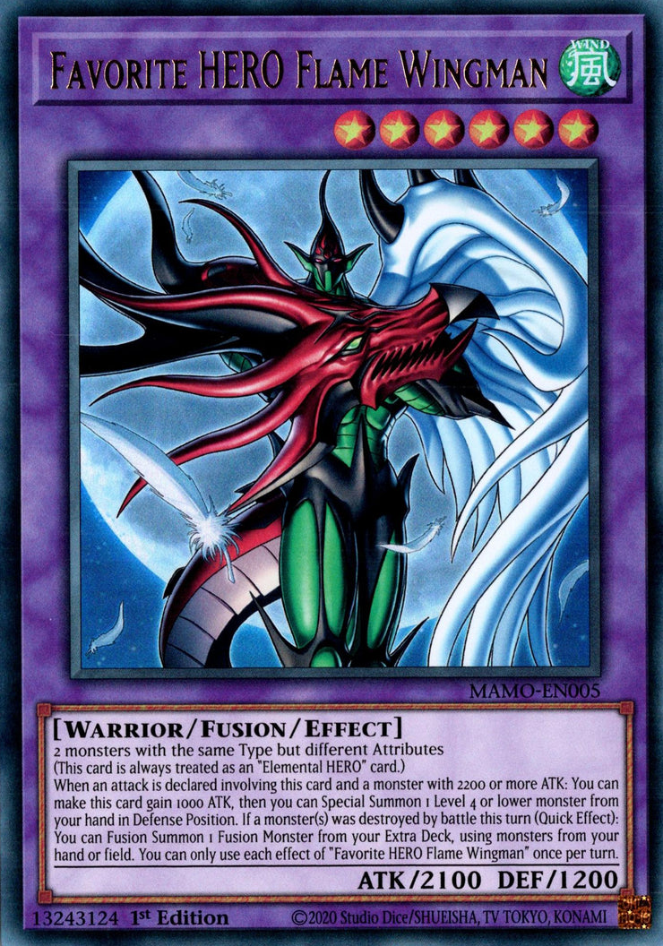 Favorite HERO Flame Wingman (MAMO-EN005)