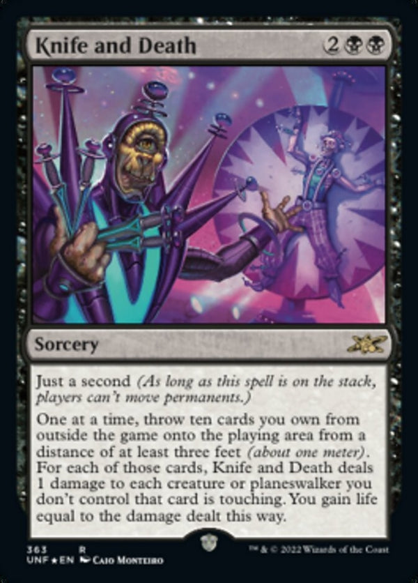 Knife and Death [#363 Galaxy Foil] (UNF-R)