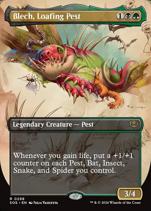 Blech, Loafing Pest [ #0298 Borderless ] (SOS-R)