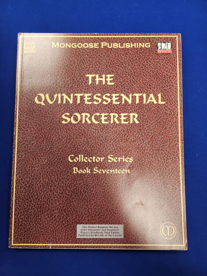 MGP 4017: The Quintessential Sorcerer (USED Damaged Binding)