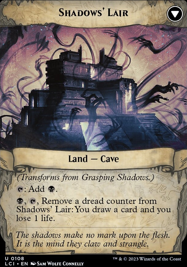 Grasping Shadows // Shadows' Lair [#0108] (LCI-U)