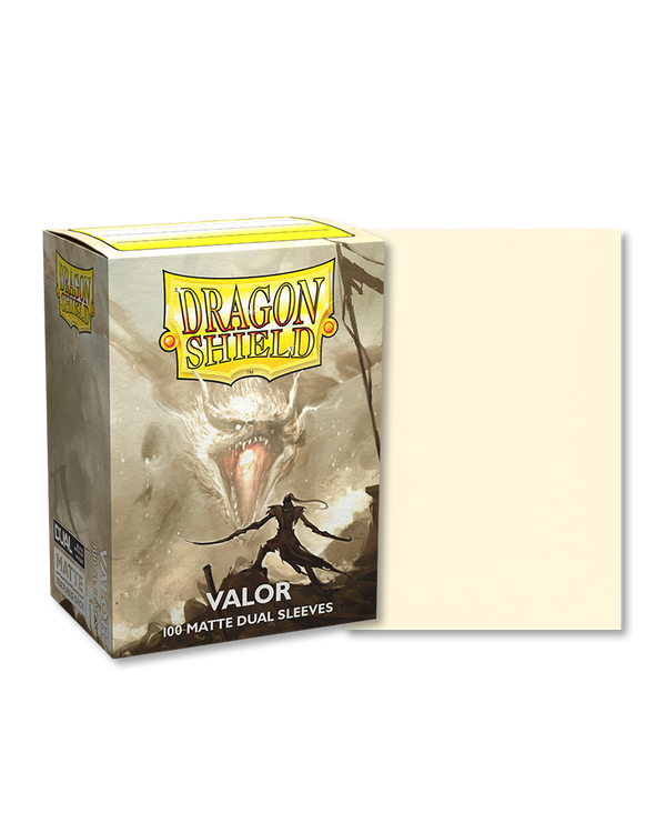 Dragon Shield: Standard - Dual Matte: Valor 100 Count