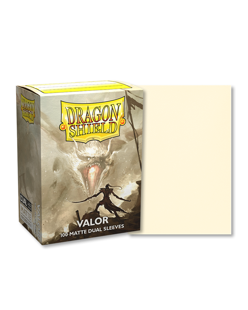 Dragon Shield: Standard - Dual Matte: Valor 100 Count