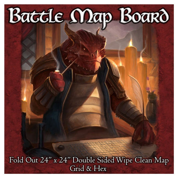 Battle Map Board Grid & Hex