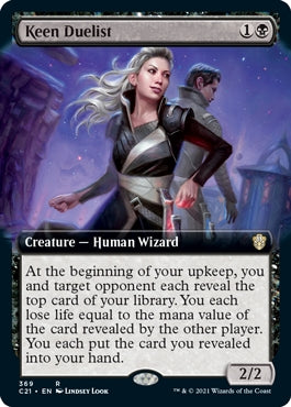 Keen Duelist [Extended Art] (C21-R)