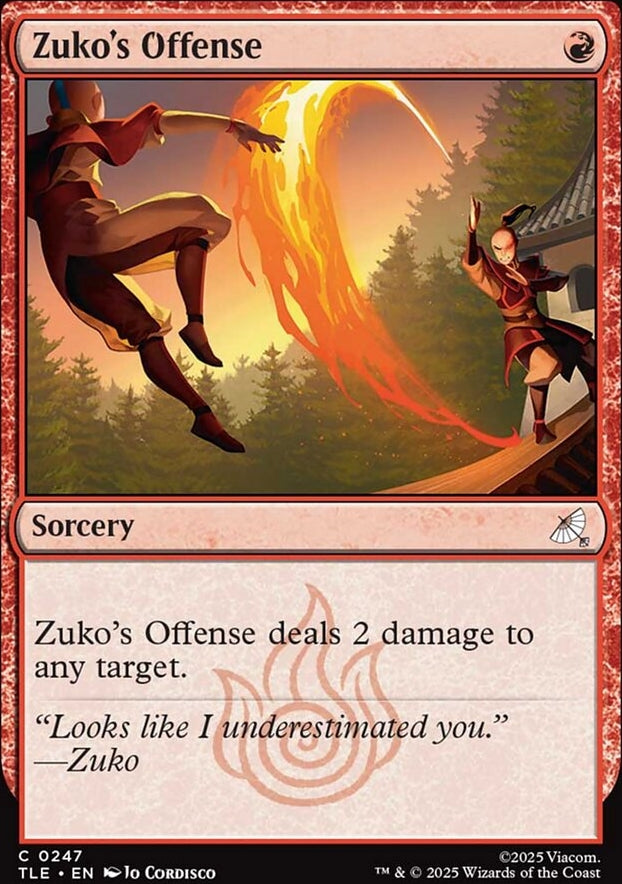 Zuko's Offense [ #0247 ] (TLE-C)