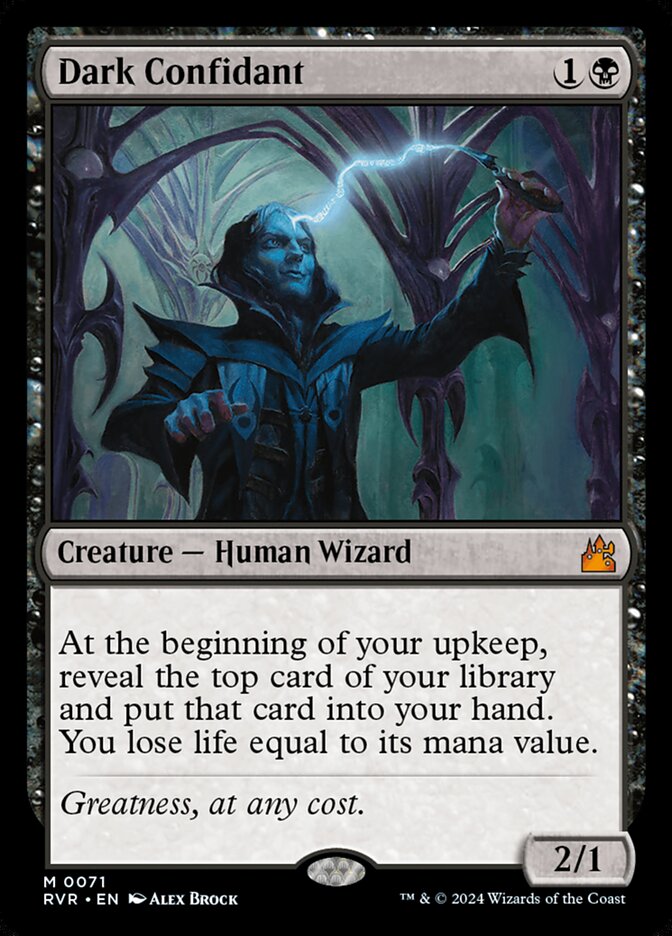 Dark Confidant [#0071] (RVR-M-FOIL)