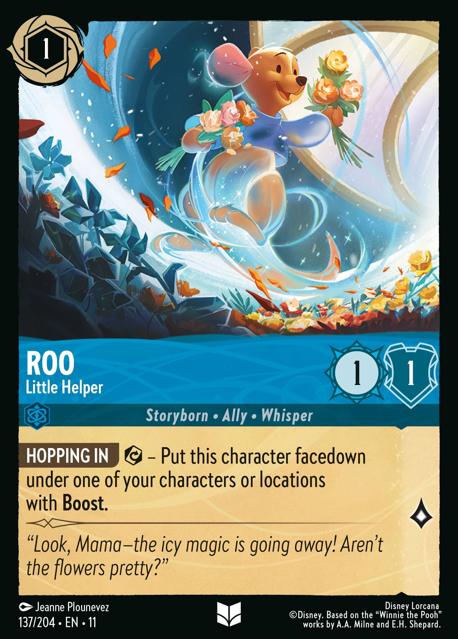 Roo - Little Helper (137/204 - Winterspell)  Uncommon