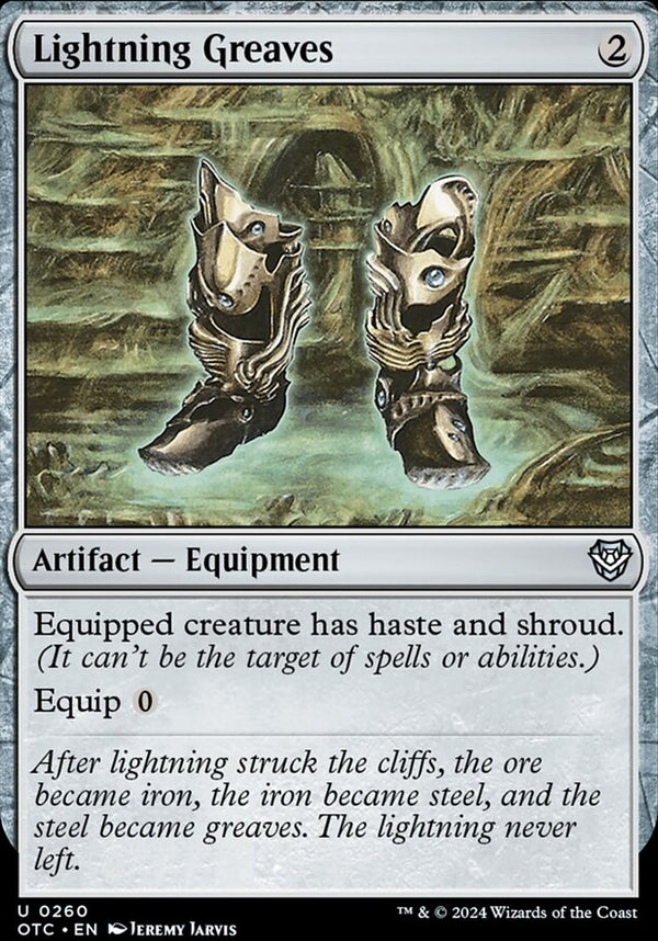 Lightning Greaves [#0260] (OTC-U)