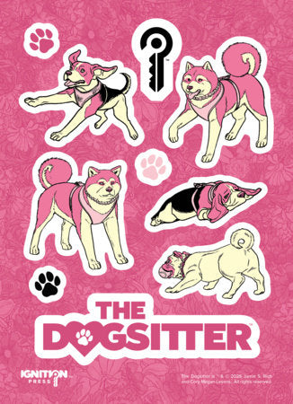 The Dogsitter #2 Sticker Sheet 1:10