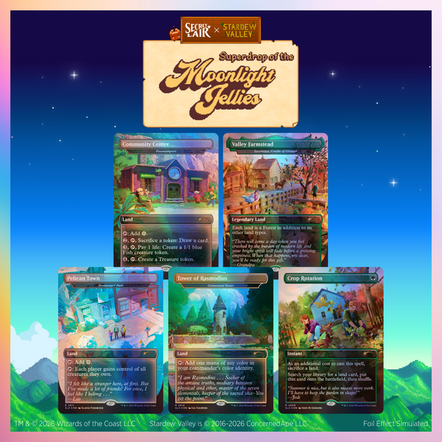 MTG: Secret Lair x Stardew Valley: Life In Pelican Town Foil Edition