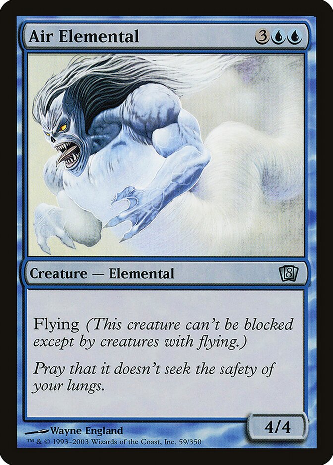 Air Elemental (8ED-U-FOIL)