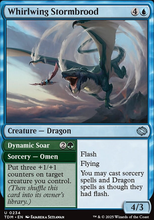 Whirlwing Stormbrood // Dynamic Soar [ #0234 ] (TDM-U)